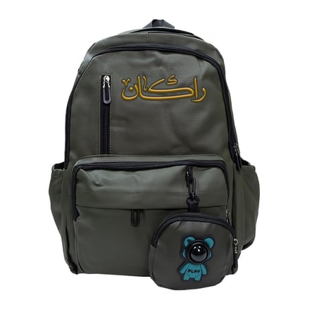 حقيبة ظهر الورود البيضاء J