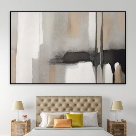 لوحة جدارية تجريدية بتصميم مودرن 4