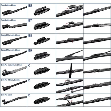 مساحة زجاج امامي للسيارة رياضية من السيليكون - ضمان خمس سنوات - مقاس (20") حبه واحده