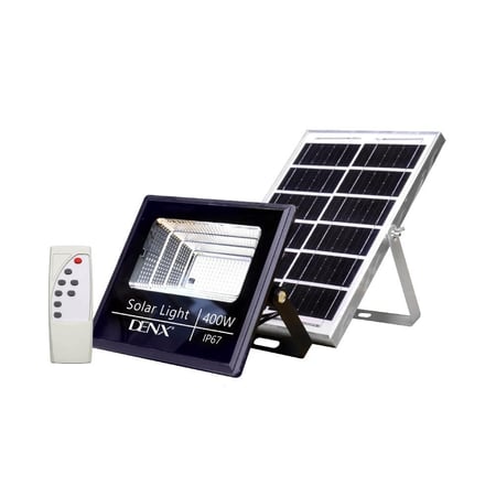 كشاف يعمل على الطاقة الشمسية مع ريموت كنترول