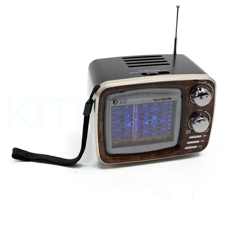 راديو كلاسيكي مع مكبر صوت يدعم  البلوتوث