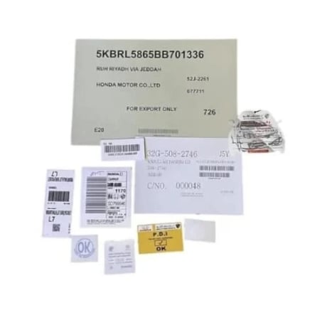 بكج استيكرات هوندا 2007-2014