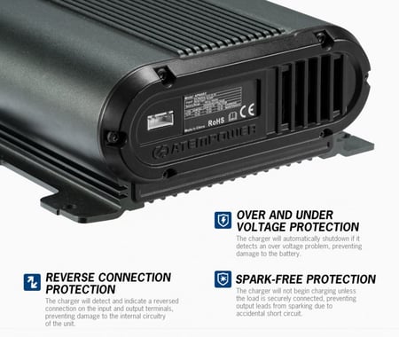 منظم شحن بطارية إحتياطية 60 أمبير من شركة ATEMPOWER - اتيم باور