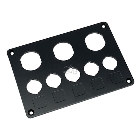 لوحة تحكم فارغة من الالومينيوم