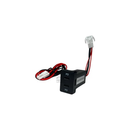 شاحن وكالة تويوتا صغبر tybe c دبل