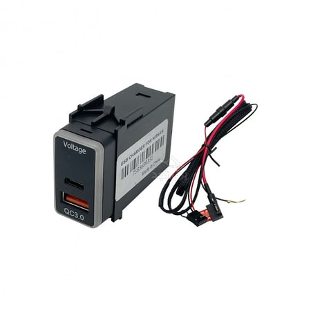 شاحن وكالة نيسان سريع   TYPE C و USB QC3