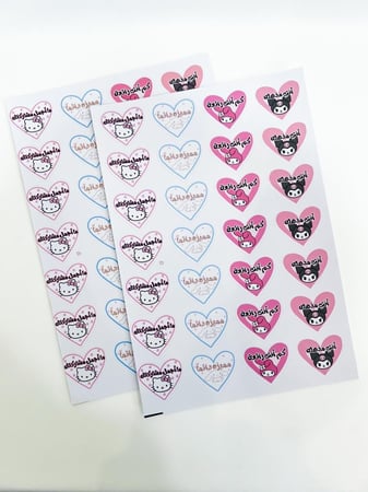 ملصقات شخصيات ماي ميلودي