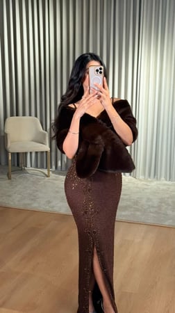 شال فرو موكا فخم ولمسة دافئة