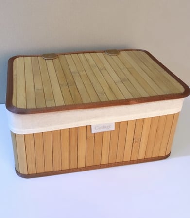 سلة بامبو مقاس وسط