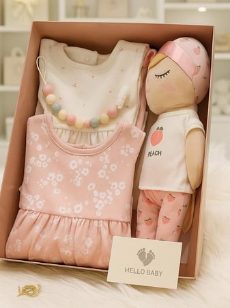 هدية بناتي من ماماز & باباز  فخمة 6-9 اشهر