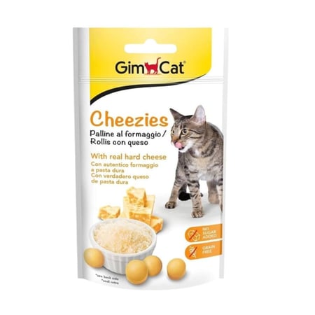 جيم كات تشيزيز وجبة غنية بالجبن بأحجام مختلفة