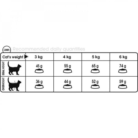 رويال كانين طعام جاف للقطط هيربول بأحجام مختلفة