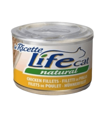 لايف كات اكل قطط رطب فيلية الدجاج - ١٥٠ جم