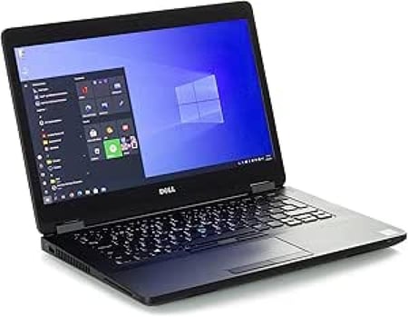 لابتوب مستخدم  DELL  , المعالج : كور آي 5 , الرمات 8GB , القرص الصلب 256GB , مقاس الشاشة 14