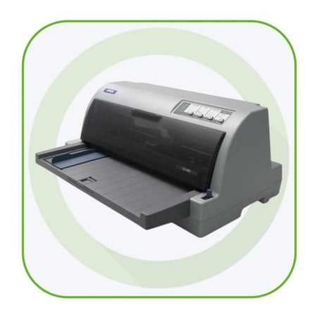 طابعة نقطية من ابسون - لون رمادي، LQ-690