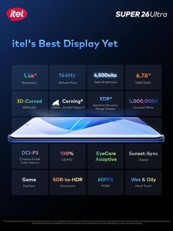 عرض فواز ابو النور ايتل Super 26 ultra