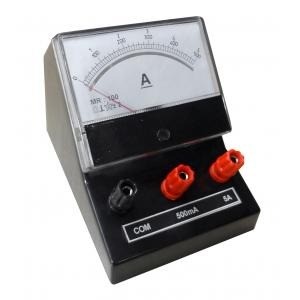 مقياس شدة التيار - اميتر DC ثنائي  0-2.5  / 0 -05 امبير