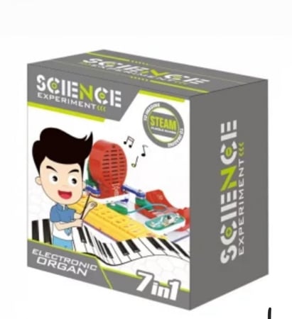 لعبة تركيب كهربائي لمجموعة تجارب علمية للاطفال