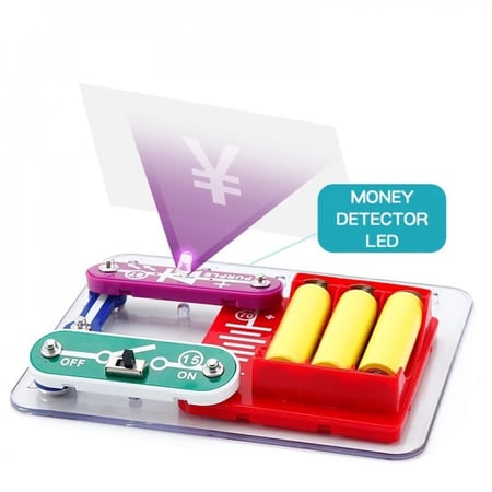 تجربة علمية كشف الاموال المزيفة