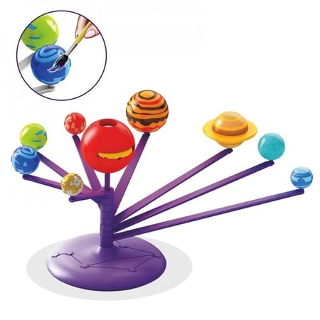 الكواكب ، الفضاء ، نظام المجموعة الشمسية الملونة السماء