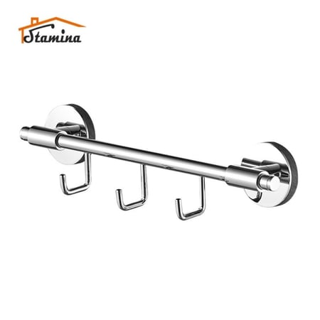 علاقة مناشف ثلاثي كروم