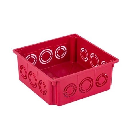 علب كهرباء بلاستيك مع غطاء | متوفرة بمقاسات مختلفة