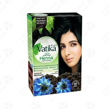 صبغة شعر فاتيكا اسود 60 جم