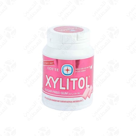 علكة زيليتول فراولة ونعناع - الحسين للعطارة