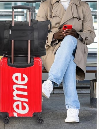 حقيبة قابلة لتكبير الحجم