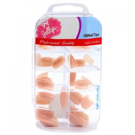 اظافر من جيليز JR3148 بيج 100حبة