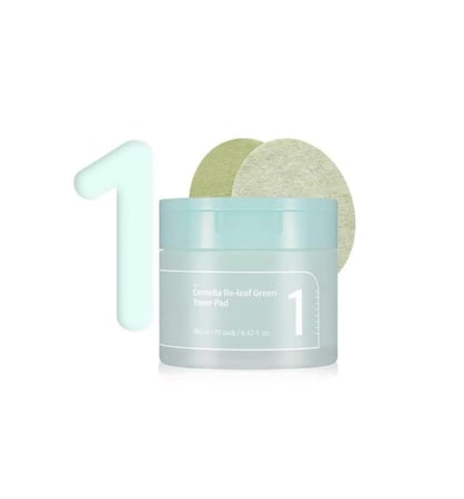 نومبوزين وسادة تونر خضراء سنتيلا ري ليف -70 قطعة (190مل)