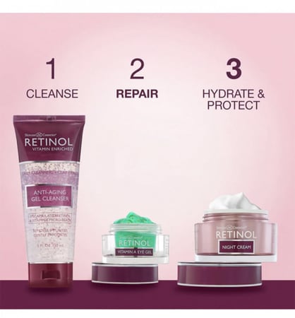 غسول جل مضاد للتجاعيد من ريتينول 150مل