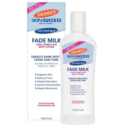 كريم الحليب للجسم لتصحيح لون البشرة من بالمرز 250مل