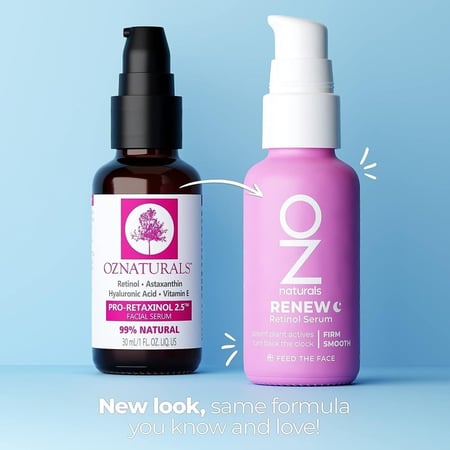سيروم بشرة اوز ناتشورالز 30 مل 2.5 % ريتينول