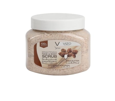 مقشر زبدة الشيا للوجه والجسم من فيزو - 500 مل