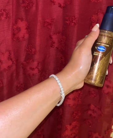 مجموعة جلو فازلين البرونزي للجسم