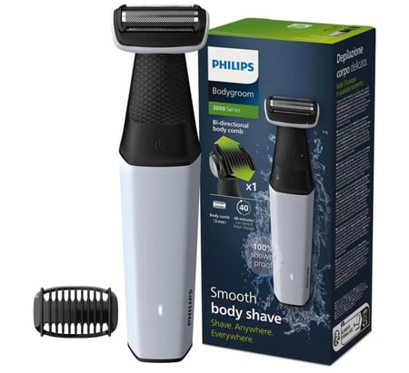 ماكينة حلاقة الجسم سلسلة المقاومة للماء من فيليبس الاصدار الجديد