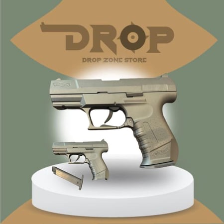 مسدس خرز مشابه للحقيقي ثقيل جدا