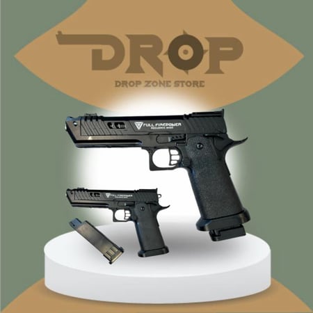 مسدس خرز حديد مع مخزن