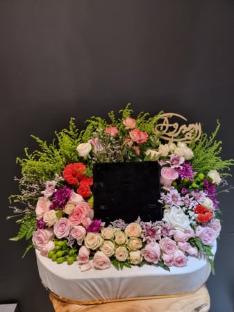 قاعده مخمل ورد طبيعي 44131