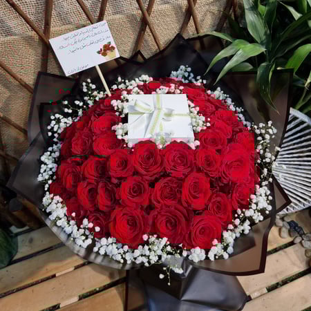 باقة ورد ربع باتشي