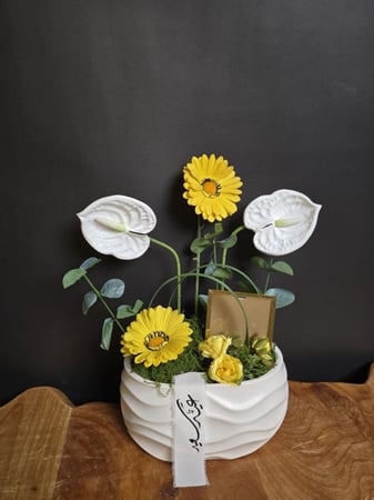 فازة ورد صناعي fa26