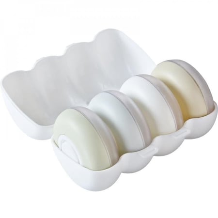 طقم حافظة صابون 4 حبات