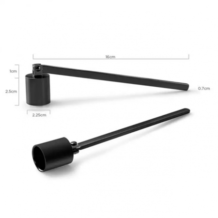 مطفئة شموع ( اسود)