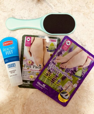 مجموعة العناية بالقدم المتكامل