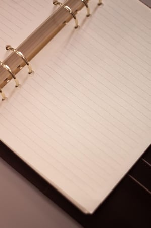 أجندة 2026م - تشمل السنتين الهجرية 1447 - 1448 هـ .. A5 SIZE - لون بني غامق