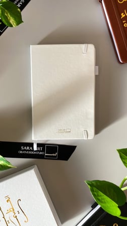 أجندة غير مؤرخة - الأحلام والأشياء العظيمة - أبيض -