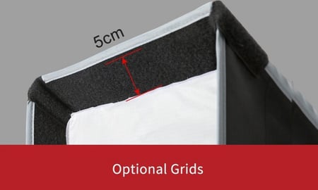 ستريب بوكس جنبي قابل للطي 35x140cm مع قريد شبكي