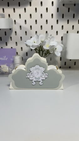 منديل نصف ورده