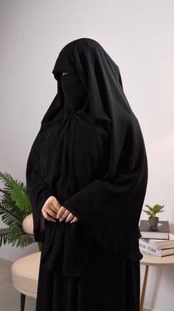 نقاب مع خمار امراتي